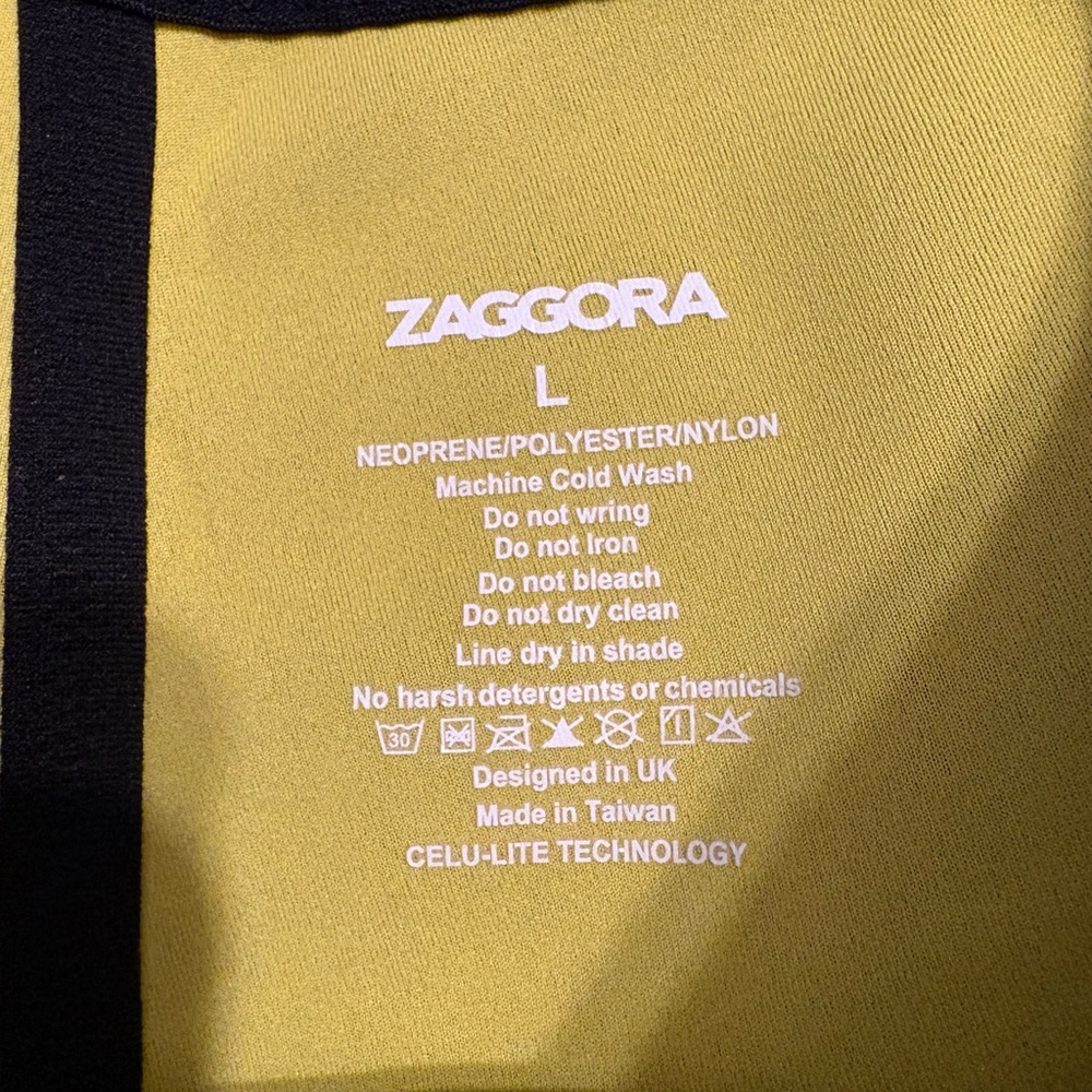 Zaggora | Thermo Fit Hot Yoga/ Workout Slimwear Crop Pants Neoprene- slimming - Picture 3 of 6